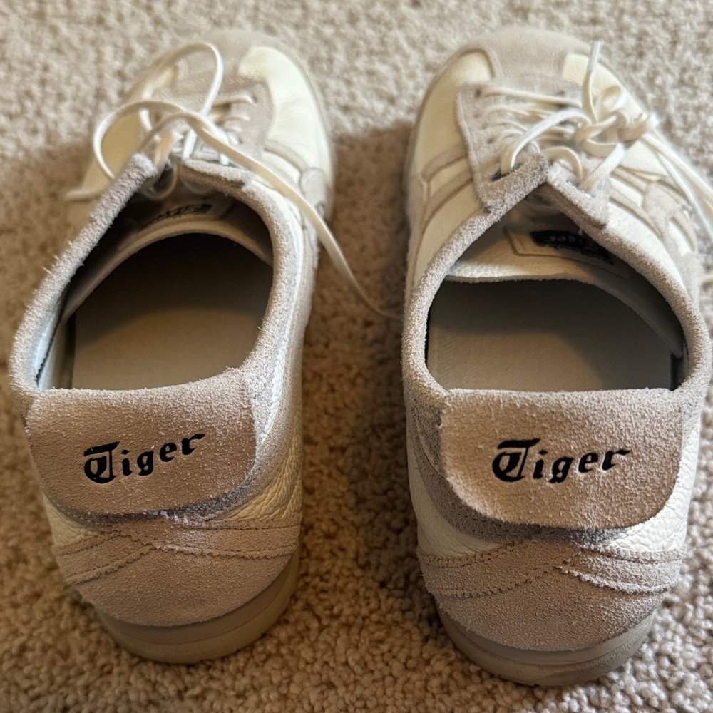 Onitsuka Tiger by Asics Beige and Cream Sneakers